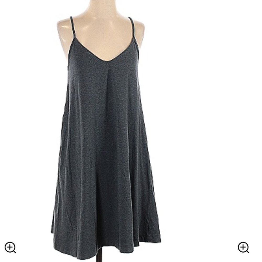 Lou & Grey Casual A-line plunge dress